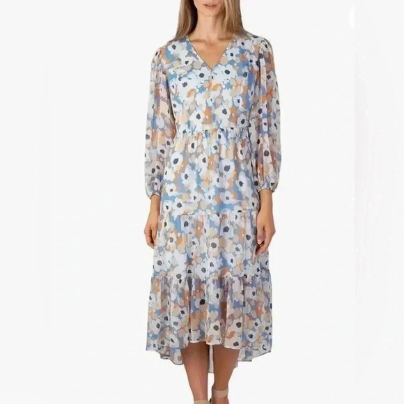 Joie Limited Edition Printed Maxi Dress Size M NWT - Picture 1 of 13